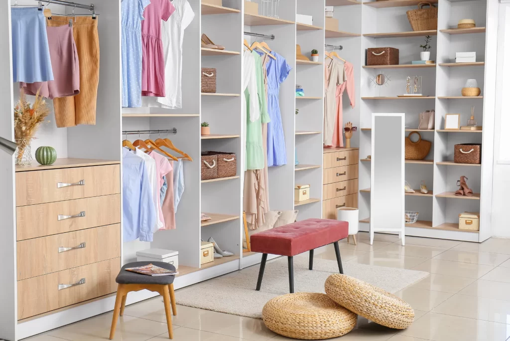 Walk in closet diseño exclusivo proyecto completo de un hogar premium